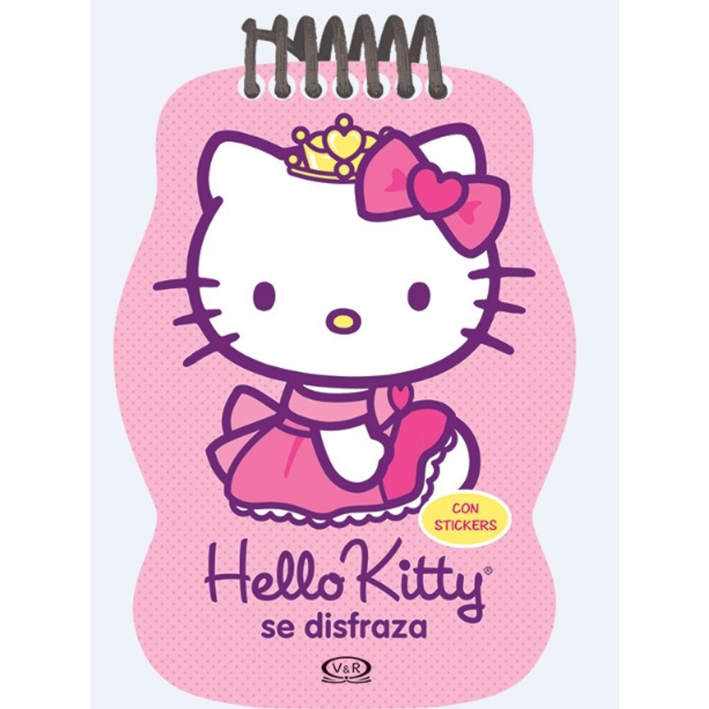 HELLO KITTY SE DISFRAZA (CON STICKERS) - SBS Librerias