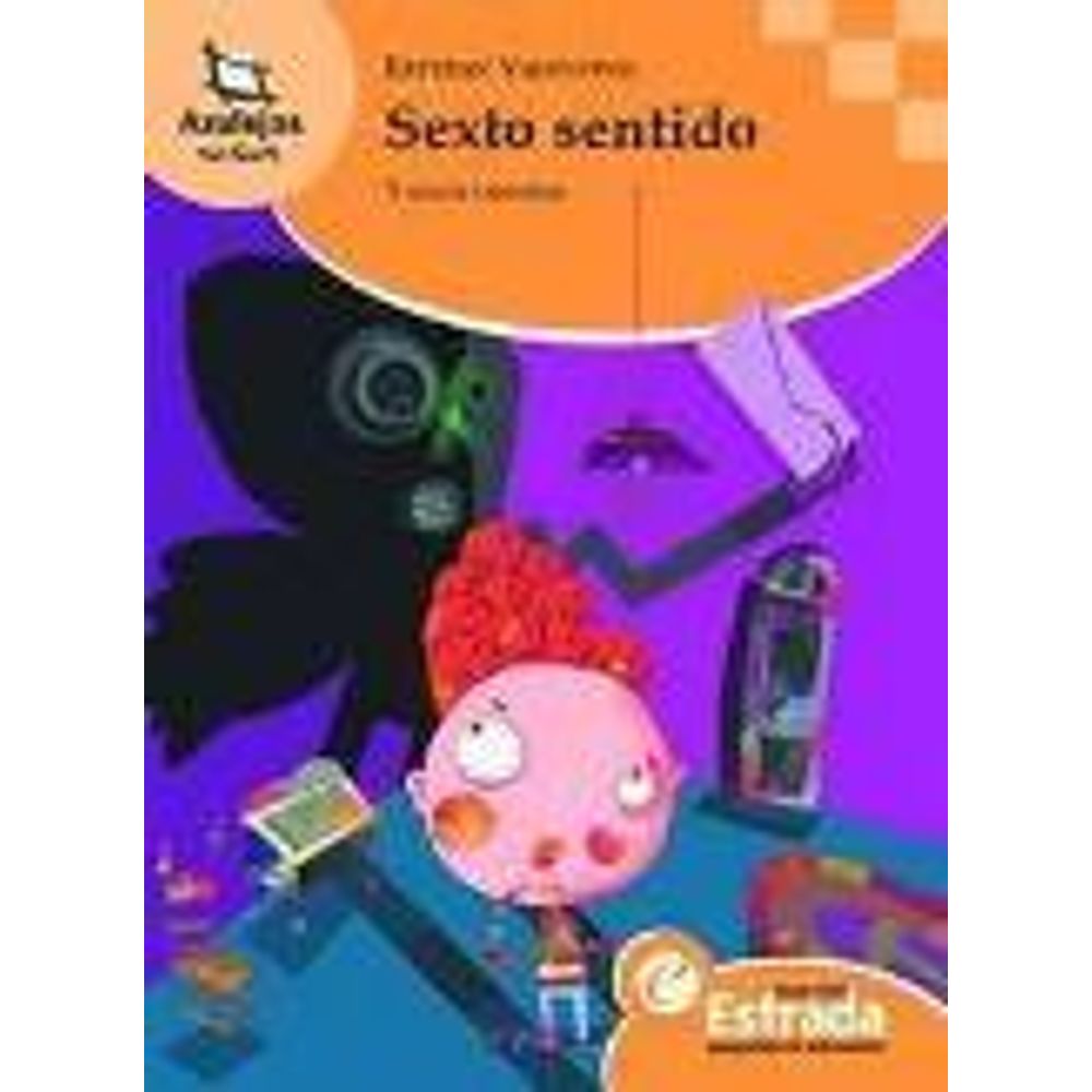 Sexto Sentido Y Otros Cuentos Azulejos Naranja Sbs Librerias