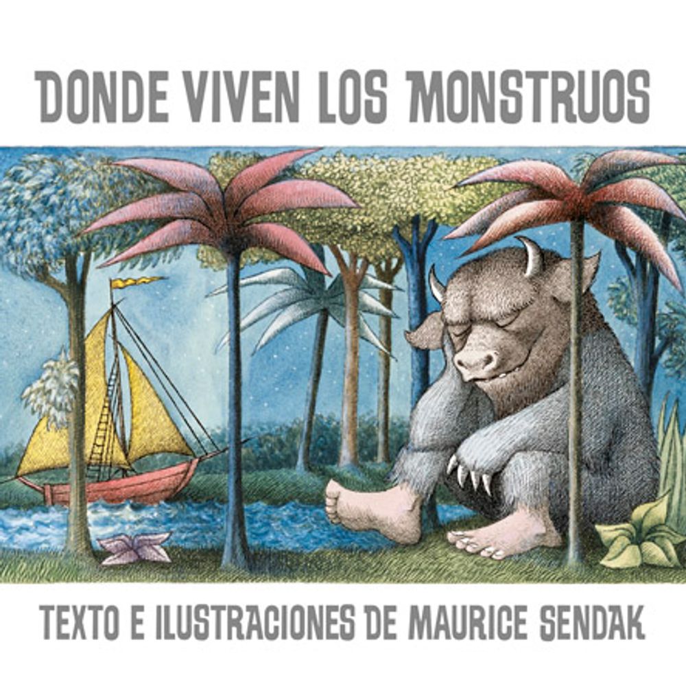 Libro. DONDE VIVEN LOS MONSTRUOS