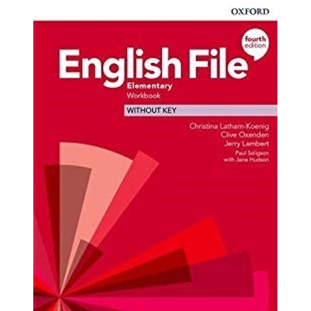 hipótesis claridad celos ENGLISH FILE ELEMENTARY (4TH.EDITION) - WORKBOOK NO KEY - SBS Librerias