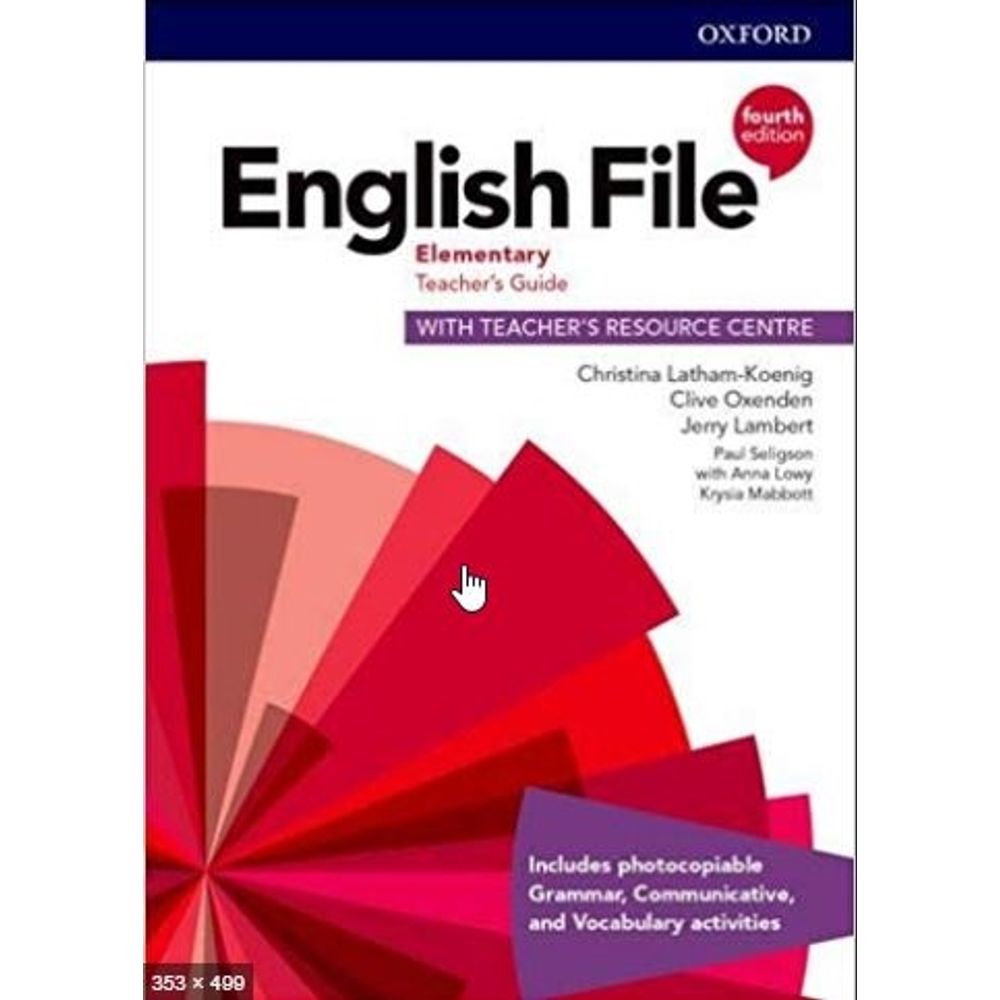 neumonía tema Último ENGLISH FILE ELEMENTARY (4TH.EDITION) - TEACHER'S BOOK + RES - SBS Librerias