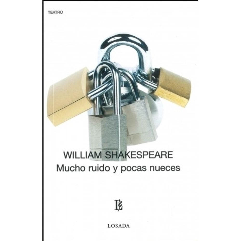 LIBRO MUCHO RUIDO Y POCAS NUECES / WILLIAM SHAKESPEARE SBS Librerias