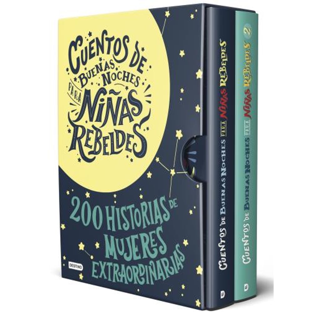 CUENTOS DE BUENAS NOCHES PARA NIÑAS REBELDES (TOMOS 1 Y 2 ) - SBS Librerias