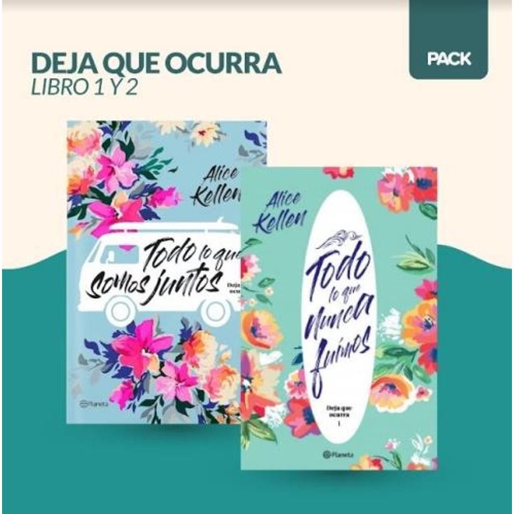 PACK DEJA QUE OCURRA LIBRO 1 Y 2 - ALICE KELLEN - SBS Librerias