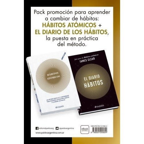 Libro Recomendado: Atomic Habits  Hábitos Atómicos – James Clear
