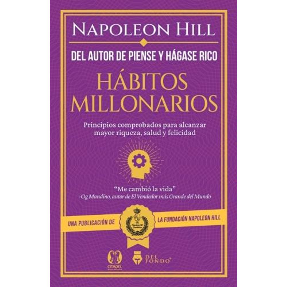 Napoleon Hill – Tienda Librería la Alegría
