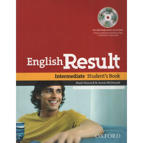 ENGLISH RESULT INTERMEDIATE - STUDENT'S BOOK + DVD PACK ENGLISH RESULT INTERMEDIATE - STUDENT'S BOOK + DVD PACK
