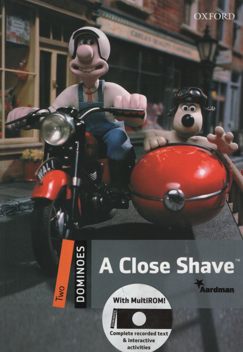 A CLOSE SHAVE - DOMINOES + AUDIO CD LEVEL 2 (NEW EDITION)