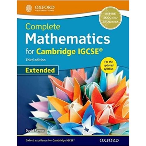 COMPLETE MATHEMATICS FOR CAMBRIDGE IGCSE EXTENDED (3RD.EDITI