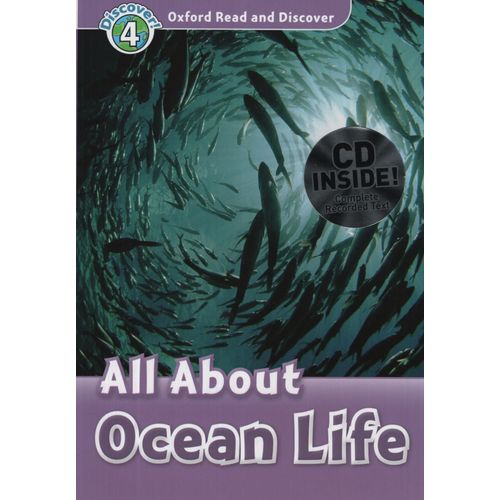 ALL ABOUT OCEAN LIFE + AUDIO CD - READ AND DISCOVER LEVEL 4