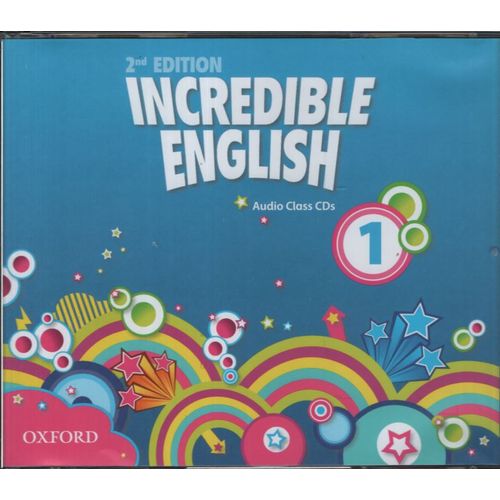 INCREDIBLE ENGLISH 1 (2ND.EDITION) (FORMATO AUDIO CD)