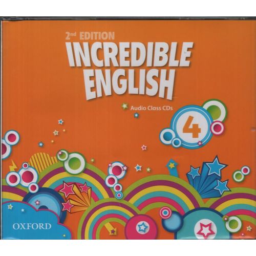 INCREDIBLE ENGLISH 4 (2ND.EDITION) (FORMATO AUDIO CD)