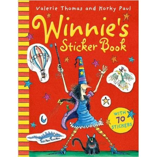WINNIE'S STICKER BOOK 2012 + 70 STICKERS