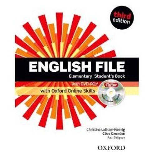 ENGLISH FILE ELEMENTARY (3RD.EDITION) - STUDENT'S BOOK + DVD
