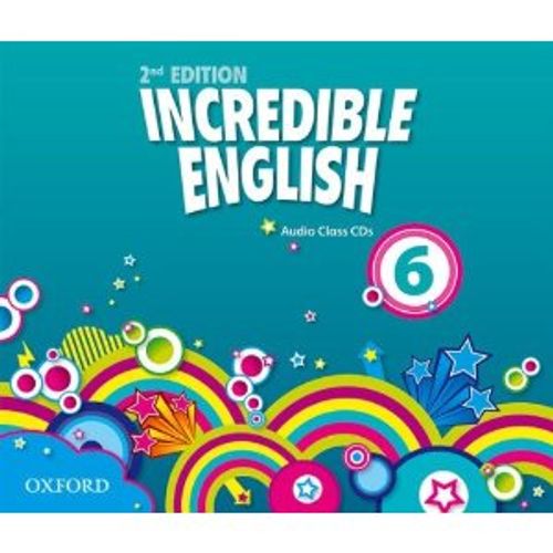 INCREDIBLE ENGLISH 6 (2ND.EDITION) (FORMATO AUDIO CD)
