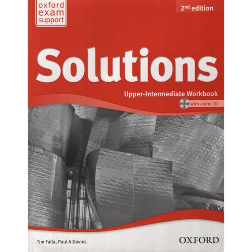 SOLUTIONS UPPER-INTERMEDIATE (2ND.EDITION) - WORKBOOK + AUDI