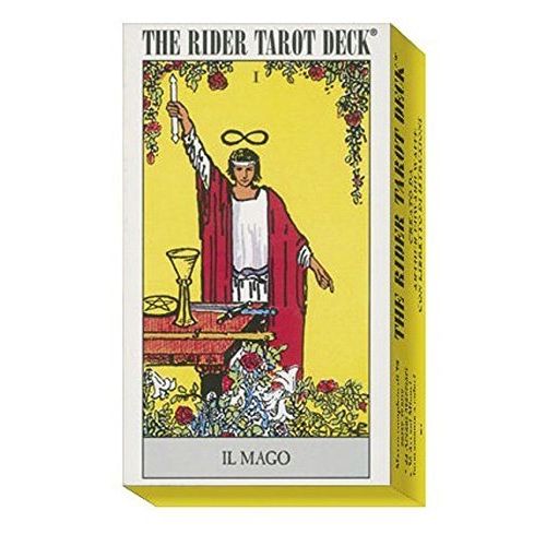 RIDER WAITE AMARILLO  EL MAGO ( LIBRO + CARTAS ) TAROT