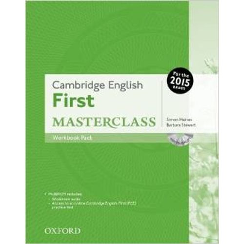 CAMBRIDGE ENGLISH FIRST MASTERCLASS - WORKBOOK PACK NO KEY