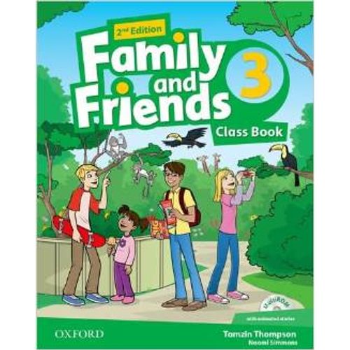 FAMILY AND FRIENDS 3 (2ND.EDITION) - CLASS BOOK + MULTIROM