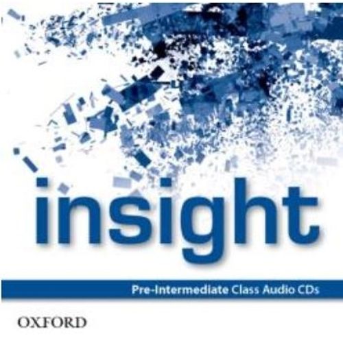 INSIGHT PRE-INTERMEDIATE (FORMATO AUDIO CD)
