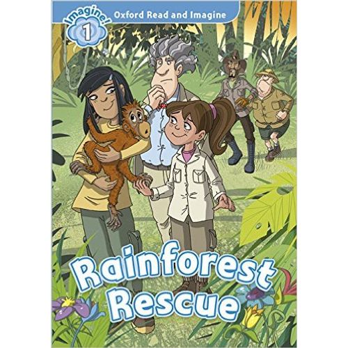RAINFOREST RESCUE + AUDIO CD - READ AND IMAGINE 1