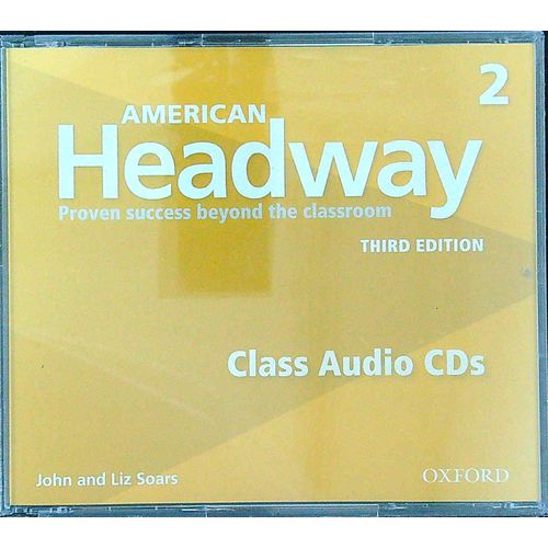 AMERICAN HEADWAY 2 (3RD.ED.) - AUDIO CD (3) AMERICAN HEADWAY 2 (3RD.ED.) - AUDIO CD (3)