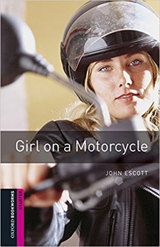 GIRL ON A MOTORCYCLE + MP3 AUDIO - BOOKWORMS STARTER