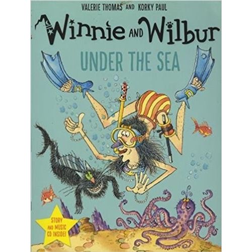 UNDER THE SEA + AUDIO CD - WINNIE AND WILBUR UNDER THE SEA + AUDIO CD - WINNIE AND WILBUR