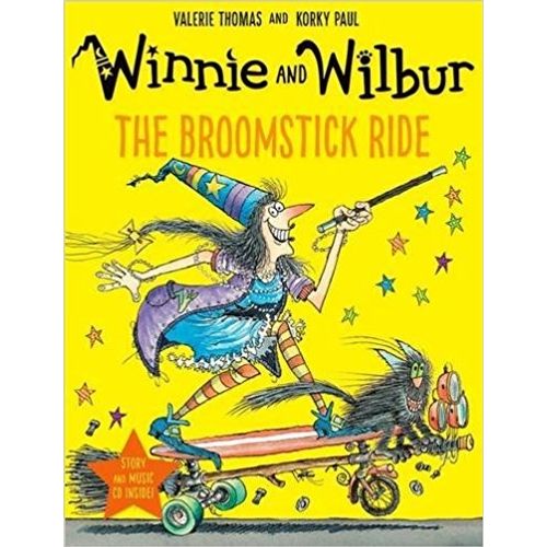 THE BROOMSTICK RIDE + AUDIO CD - WINNIE AND WILBUR
