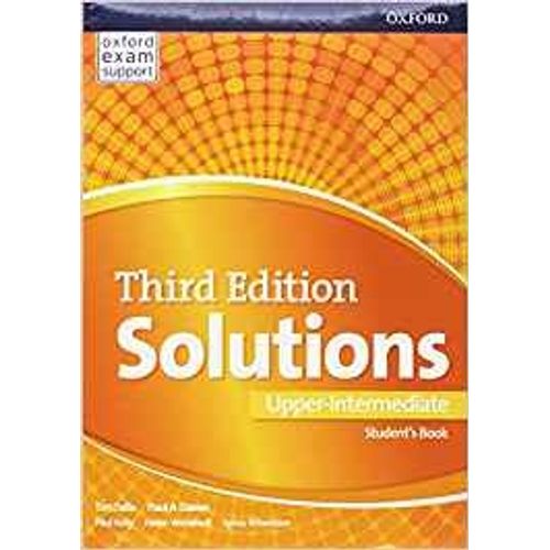 SOLUTIONS UPPER-INTERMEDIATE (3RD.EDITION) - STUDENT'S BOOK
