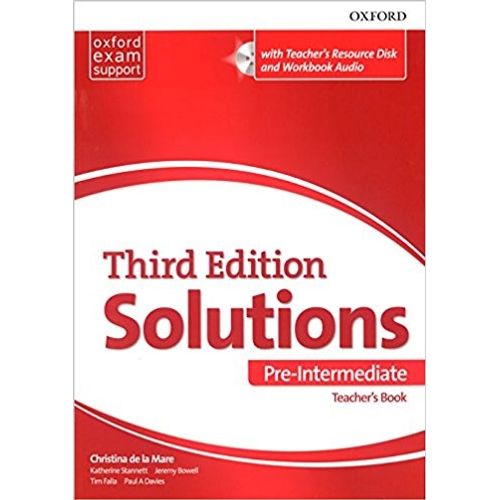 SOLUTIONS PRE-INTERMEDIATE (3RD.EDITION) - TEACHER'S PACK
