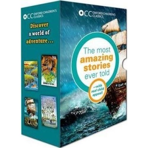 OXFORD CHILDRENS CLASSICS WORLD OF ADVENTURE BOX SET