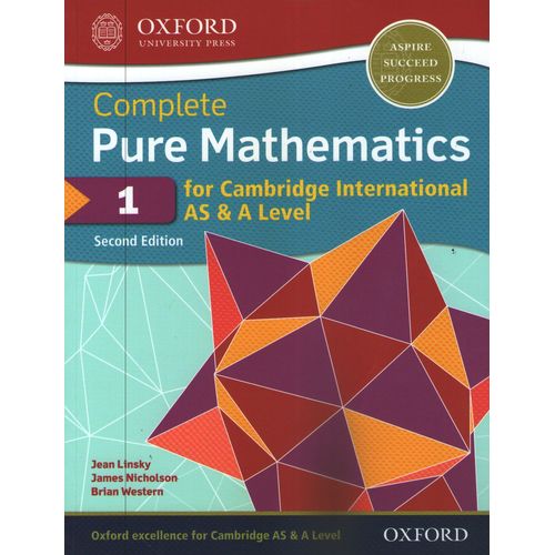 COMPLETE PURE MATHEMATICS 1 FOR CAMBRIDGE INTERNATIONAL AS &