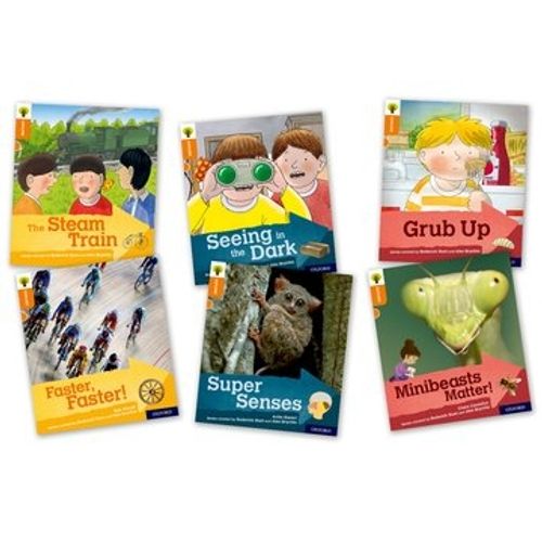 BIFF, CHIP AND KIPPER 6 (PACK OF 6) OXFORD READING TREE