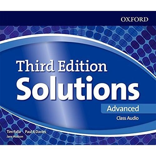 SOLUTIONS ADVANCED (3RD.EDITION) - AUDIO CD (4) SOLUTIONS ADVANCED (3RD.EDITION) - AUDIO CD (4)