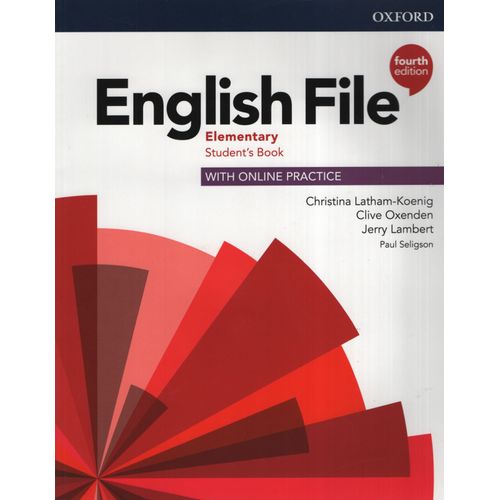 ENGLISH FILE ELEMENTARY (4TH.EDITION) - STUDENT'S BOOK + ONL