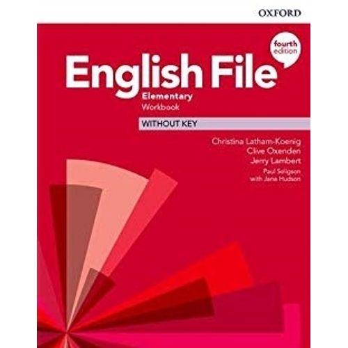 ENGLISH FILE ELEMENTARY (4TH.EDITION) - WORKBOOK NO KEY