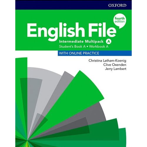 ENGLISH FILE INTERMEDIATE (4TH.EDITION) - MULTIPACK A + ONLI