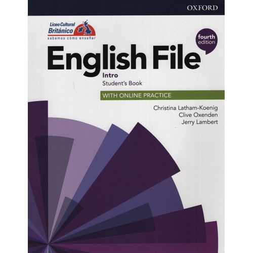 ENGLISH FILE INTRO (4TH.EDITION) - STUDENT'S BOOK + WORKBOOK