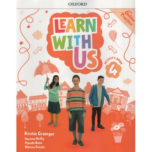 LEARN WITH US 4 - ACTIVITY BOOK + ONLINE PRACTICE