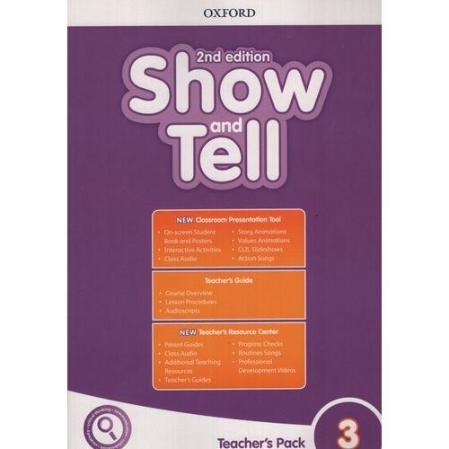 SHOW AND TELL 3 (2ND.EDITION) - TEACHER'S PACK