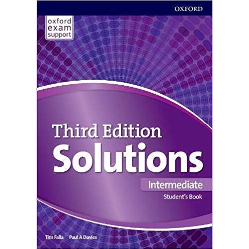 SOLUTIONS INTERMEDIATE (3RD.EDITION) - STUDENT'S BOOK + ONLI