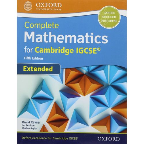 COMPLETE MATHEMATICS FOR CAMBRIDGE IGCSE EXTENDED 5/ED.- STU