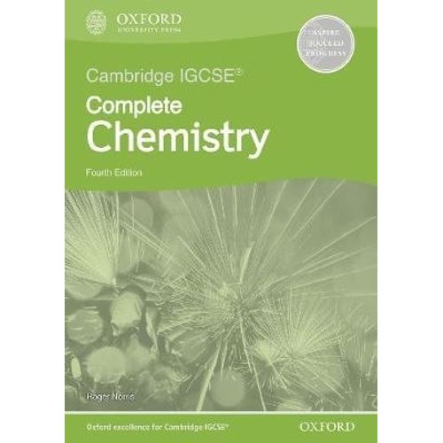 COMPLETE CHEMISTRY FOR CAMB.IGCSE 4/ED. - WORKBOOK