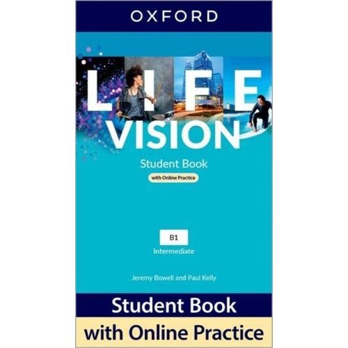 LIFE VISION INTERMEDIATE - STUDENT'S BOOK WITH ONLINE PRACTI