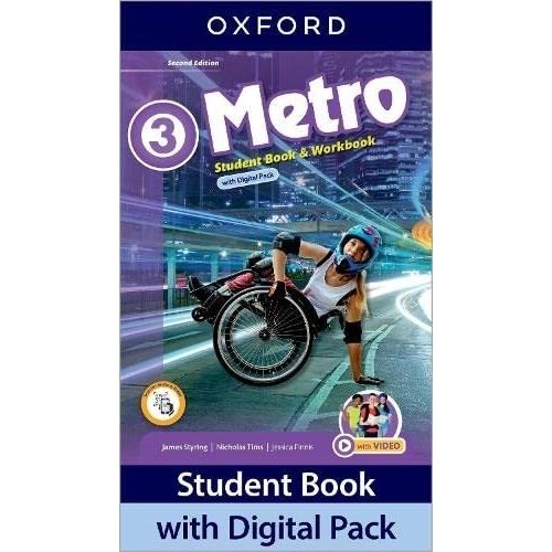 METRO 3 2/ED.- STUDENT'S BOOK + WORKBOOK WITH DIGITAL PACK