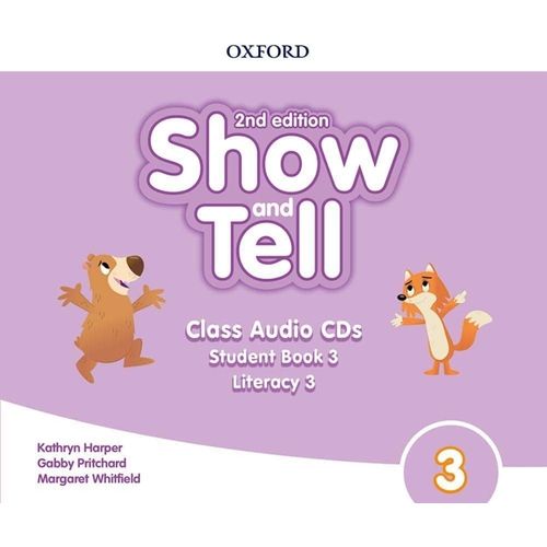 SHOW AND TELL 3 2/ED.- CLASS AUDIO CDS (3)