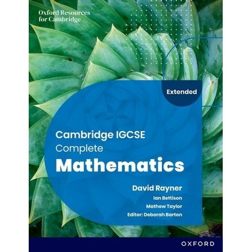 COMPLETE MATHEMATICS FOR CAMBRIDGE IGCSE EXTENDED (6TH./ED.)