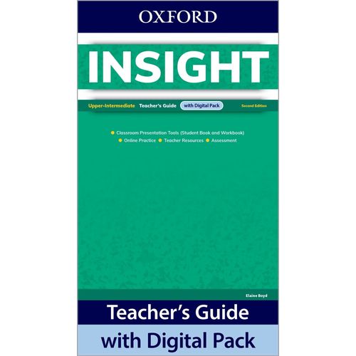 INSIGHT UPPER-INT. 2/ED.- TEACHER'S GUIDE W/DIGITAL PACK