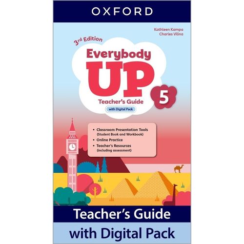 EVERYBODY UP 5 3RD.EDITION - TEACHER'S BOOK WITH DIGITAL PAC